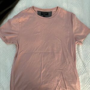 Mens baby pink tee shirt